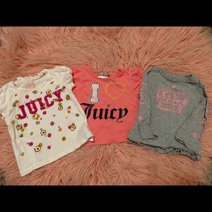 Juicy Couture shirt lot